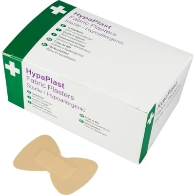 Image of Safety First Aid Group HypaPlast Fabric Plasters, Fingertips (Pack of 100)