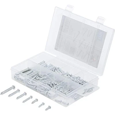 Image of BGS Diy 8072 Sheet Metal Screw Assortment 175 pcs.