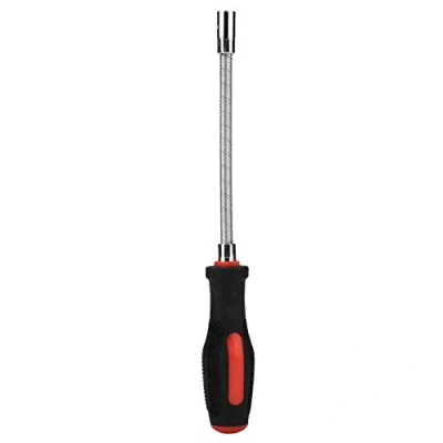 Image of Flexible Screwdriver,7mm Soft Extension Nut Driver Socket Disassembly Repair Tool Holder Connecting Link for Electronic Drill Screwdriver