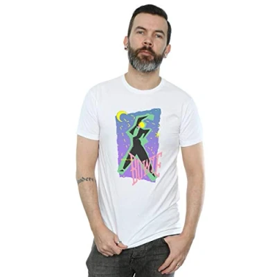 Image of David Bowie Men&#039;s Moonlight Dance T Shirt White Large