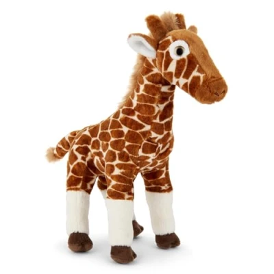 Image of Zappi Co Lily the Giraffe Plush Toy Longneck (37cm) Long Necked Pal Soft, Cuddly, 100% Recycled Tall Savanna Friend