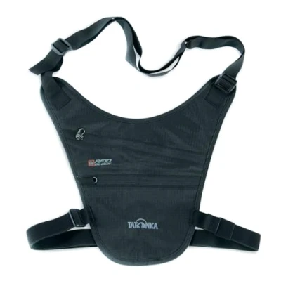 Image of Tatonka Unisex Skin Chest Holster RFID Money Storage, Black, 19 x cm EU