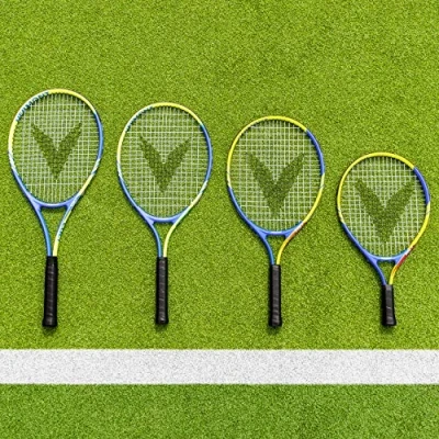 Image of Vermont Colt Mini Tennis Rackets Red (Stage 3) Orange 2) Green 1) Aluminium [Net World Sports] (25&quot; (Mini Green/Stage 1))