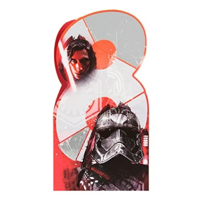 Image of Hallmark Star Wars 8th Birthday Card &quot;Kylo Ren&quot; Medium