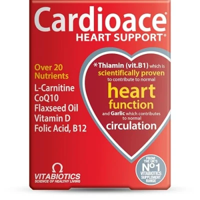 Image of Vitabiotics Cardioace Original 30 Tablets