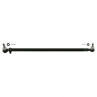 Image of 3964605805, A3964605805 Centre Rod Assembly FEBI BILSTEIN 24599 Front Axle Push with castellated nut and split pins BMTS Turbo NEW