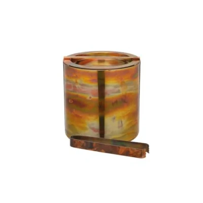 Image of BarCraft Swirling Copper Finish Ice Bucket