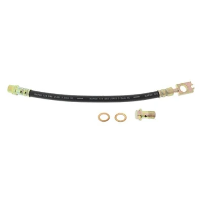 Image of 8E0611775H, 8E0611775N Brake Hose MAPCO 3688 Rear Axle 263mm M10x1mm AUDI: A4 B7 Avant, Saloon, B6 SEAT: Exeo Saloon