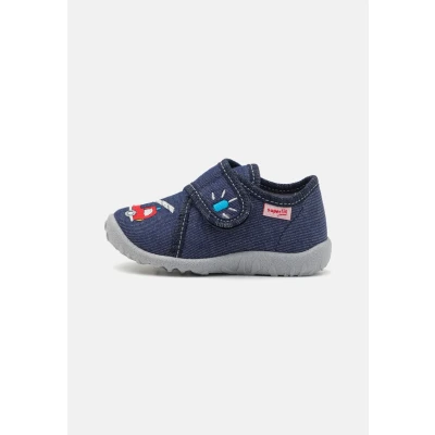 Image of Superfit Spotty Slippers for kids, Size: 3.5/4K, Dunkelblau shoes