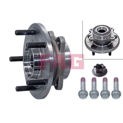 Image of K04721010AA, K04721010AB, K04721010AC, K68184748AA, K68184748AAWB Wheel bearing kit FAG 713 6909 70 Photo corresponds to scope of supply 161,7, 84,9mm