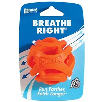 Image of Chuckit! Air Fetch Dog Ball Durable Rubber Toy Launcher Compatible Ball, 1 Pack, Medium