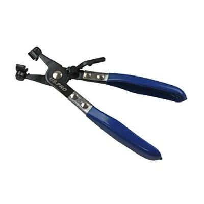 Image of US PRO Tools Spring Hose Clamp Ratchet Radiator Pliers Tag and Wire 3416