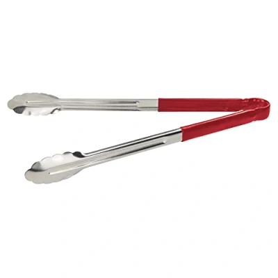 Image of Stainless Steel Utility Tong (15&quot; Red Tong)