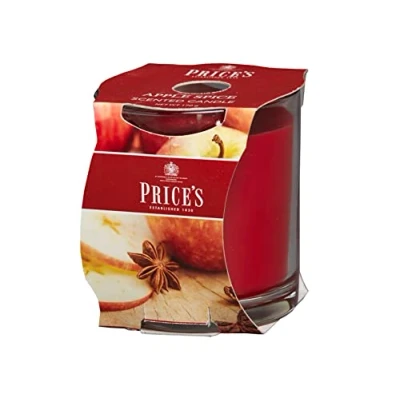 Image of Price&#039;s Apple Spice Jar Candle Delicious, Sweet, Spicy Fragrance Long Lasting Scent Up to 45 Hour Burn Time