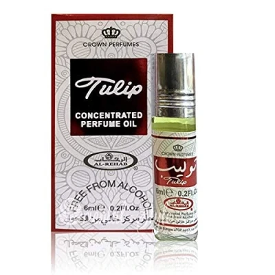 Image of Tulip 6ml Roll On Perfume a bright flowery fresh fragrance for women and men Hafsa Arabian Fragrances Ltd