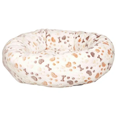 Image of Trixie Lingo Dog Bed, 50 x 40 cm, White/Beige