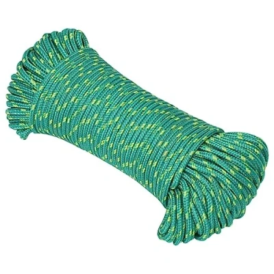 Image of vidaXL Boat Rope Green 3 mm 250 m Polypropylene