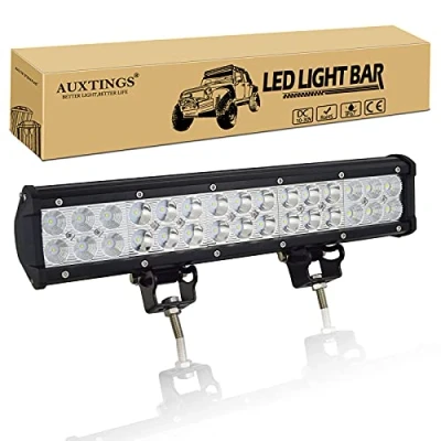 Image of AUXTINGS 15 inch 90W LED Light Bar Spot Flood Off Road Trucks SUV 4WD Driving Fog Lights,12V 24V Waterproof