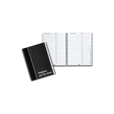 Image of Concord CD10 Address Book Wirebound Board Cover A5 Ref 87110