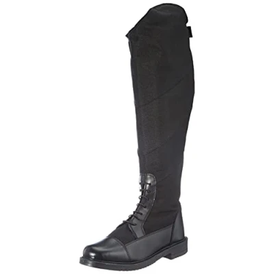 Image of HKM Men&#039;s Reitstiefel Style Winter Trouser, Black, 2.5 UK