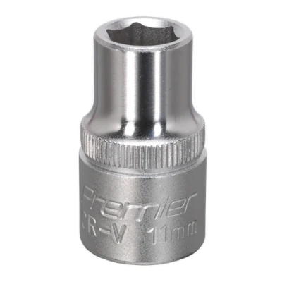 Image of Sealey Premier WallDrive® Socket 11mm 1/2&quot;Sq Drive