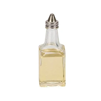 Image of Zodiac J 02CL Oil Vinegar Bottle, Clear, 6 oz.