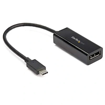 Image of StarTech.com USB C to DisplayPort Adapter 8K/5K/4K Type DP 1.4 Alt Mode Video Converter HBR3/DSC/HDR 8K 60Hz Thunderbolt 3 Compatible Monitor Display (CDP2DP14B)