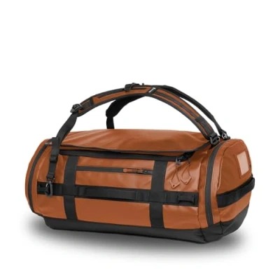 Image of WANDRD CARRYALL Perfect Travel Essentials duffel Bag: Versatile for Traveling, Ideal Weekender &amp; Everyday Bag, Sedona Orange, 60L