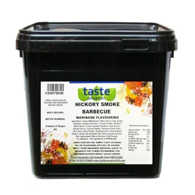 Image of Hickory Smoke Barbecue, Marinade, Flavouring 2.5kg Catering Tub