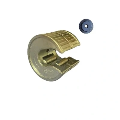 Image of Plumbflex Trade Quality Cooper Pipe Cutter auto Tube Cutter, Plumbing Spare Blade Included (15mm)