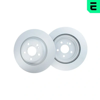 Image of 0004231412, 2314230412, A0004231412, A2314230412 Brake disc OPTIMAL BS 9932HC Rear Axle 320mm 24mm 5/6 internally vented Coated High carbon