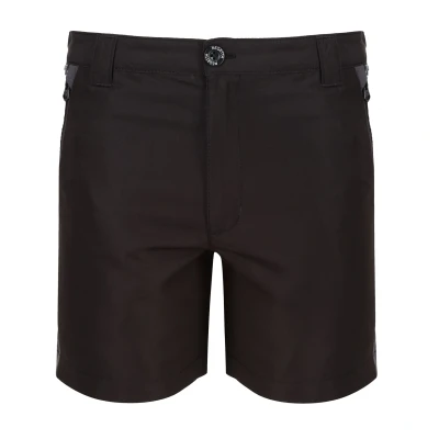 Image of Regatta Childrens Unisex Childrens/Kids Sorcer Mountain III Shorts (Black/Seal Grey) Size 9 10Y