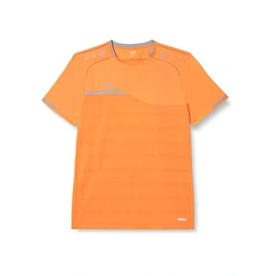 Image of JAKO Prestige 6158 Men&#039;s T Shirt XXL Flame/Stone Grey