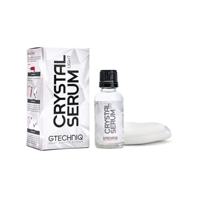 Image of Gtechniq Crystal Serum Light Ceramic Coating for Cars, Protect Car Paintwork, High Shine, Easy to Apply, 30ml (Sufficient 1 Small Med Car) 3 5 Years Durability