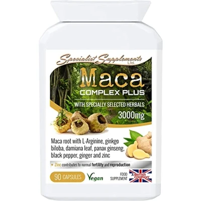 Image of Specialist Supplements Maca Complex Plus 90 Capsules
