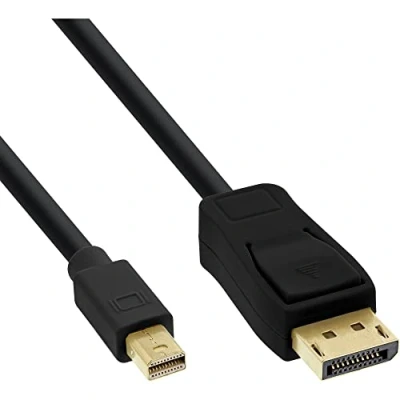 Image of InLine 17134 Mini Display Port to Cable Black 0.5 m