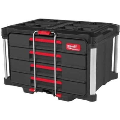Image of Milwaukee 4932493189 4 Drawer PACKOUT Tool Box