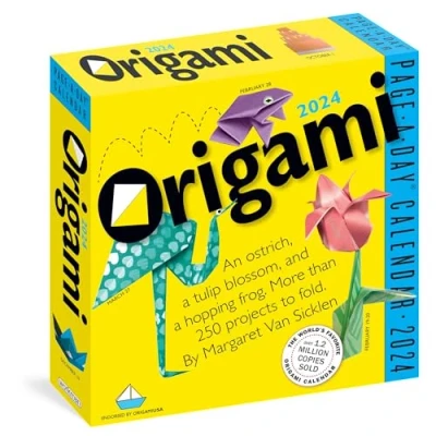 Image of Origami Page A Day Calendar 2024: More Than 250 Projects to Fold