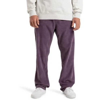 Image of Quiksilver Pants Taxer Cord Pant Men Purple XXL