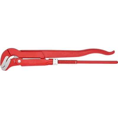 Image of Knipex Pipe Wrench S Type red powder coated 420 mm 83 30 015