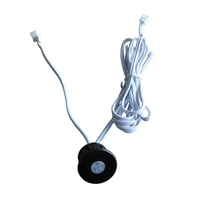 Image of Mini DC12V Auto On/Off LED PIR Infrared Motion Sensor Corridor Detector Switch, Black