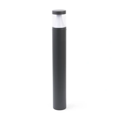 Image of Plim Outdoor LED 1 Dark Grey Bollard 10W 3000K IP65