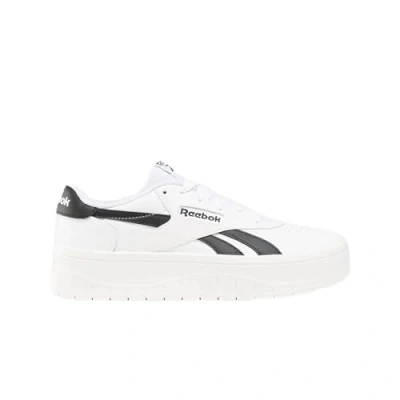Image of Reebok Women&#039;s Court Advance Surge Sneaker, White/White/Black, 4.5 UK