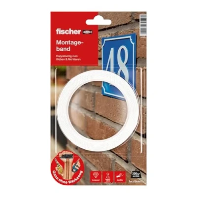 Image of fischer No Tools Just Hands Mounting Tape 3m x 19mm