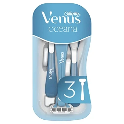 Image of Gillette Venus Oceana Disposable Razors 3 Pack