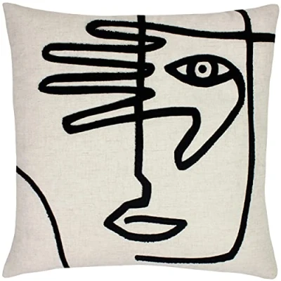 Image of furn. Mono Face Cushion Multicolour Size 50 cm x