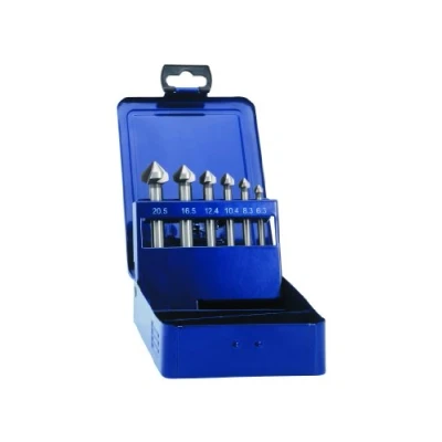 Image of Exact HSS 90 05540 Countersink Set Diameter 6.3 20.5 mm DIN 335C