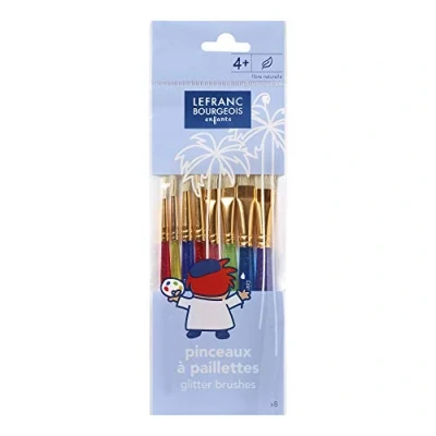 Image of Lefranc Bourgeois Enfants Fun Brush Value 8 Pack