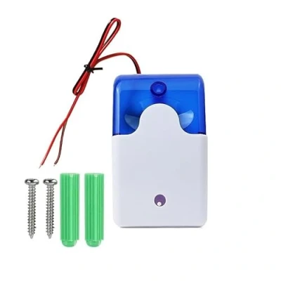 Image of Switian Sound Alarm 120dB Strobe Siren for Store Hotel Jewelry Shop Security, Flashing Light Public Places Emergency Evacuation (12, Volts)