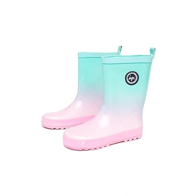 Image of hype KIDS UNISEX MINT FADE CREST WELLIES Size: UK11.5/12.5